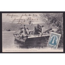 RIO LIMAY NEUQUEN ANTIGUA TARJETA POSTAL